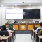 Sekda Pontianak Amirullah saat rapat koordinasi kampanye antikorupsi di Aula Rohana Muthalib Bapperida Pontianak, Jumat (25/9/2026).