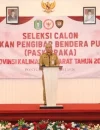 Sekda Kalbar Harisson membuka seleksi Paskibraka Kalbar 2026.