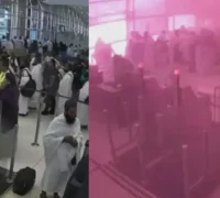 Bandara Internasional King Khalid di Riyadh, Arab Saudi, menjadi sasaran serangan proyektil di tengah meningkatnya ketegangan keamanan akibat serangan Houthi. (Foto: x.com/AlArabiya_Eng)
