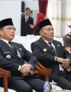 Gubernur dan Wakil Gubernur Kalbar, Ria Norsan dan Krisantus Kurniawan mengikuti Sidang Tahunan MPR dan menyimak Pidato Kenegaraan Presiden Prabowo secara daring.