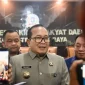 Bupati Kubu Raya Sujiwo menyampaikan prioritas APBD Kubu Raya 2027 dalam rapat paripurna DPRD Kubu Raya.