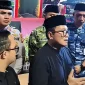 Bupati Kubu Raya Sujiwo saat mengimbau masyarakat tidak membakar lahan menjelang musim kemarau panjang, (27/3/2026).