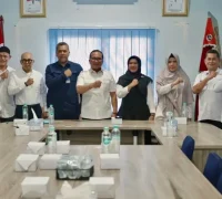 Bupati Sujiwo usai penandatanganan kerja sama Perumda Kubu Raya.