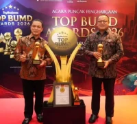 Gubernur Kalimantan Barat Ria Norsan saat menghadiri TOP BUMD Awards 2026 di Jakarta.