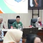 Gubernur Kalbar Ria Norsan memimpin Rapat Pleno TPAKD Kalimantan Barat di Balai Petitih Pontianak.