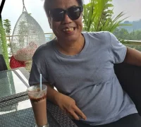 Komedian Temon atau Simson Rarameha Ngadang semasa hidup.