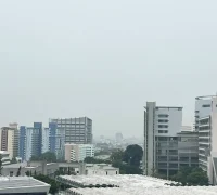 Kabut asap karhutla Sumatera berdampak pada kualitas udara di Thailand Selatan. (Foto: facebook.com/SouthHazeWatch)