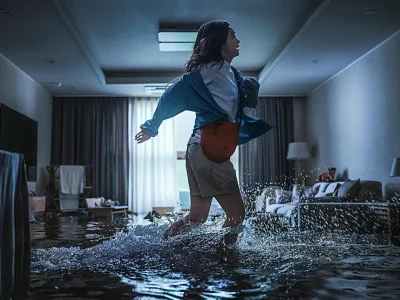 Poster film The Great Flood Netflix karya sutradara Kim Byung-woo yang viral secara global. (IMDb)