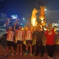 Tiga pelari Pontianak dari Uber Running Crew finis di Kuching setelah menempuh jarak 354,37 kilometer. (Foto: instagram.com/uber_running_crew_)