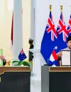 Presiden Prabowo Subianto dan PM Australia Anthony Albanese menandatangani Traktat Keamanan Indonesia–Australia di Istana Merdeka.