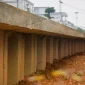 Lokasi pembangunan turap di kawasan Sungai Raya Dalam, Kubu Raya menuju Korpri. (foto: Prokopim KKR)