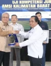 Sekda Kalbar Harisson membuka UKJ AMSI Kalbar 2026 di Pendopo Gubernur Kalimantan Barat, Pontianak.