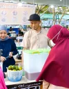 Stan UMKM di kawasan Pelataran Eks Sail Karimata, Pantai Pulau Datok, ramai dikunjungi masyarakat selama pelaksanaan MTQ XXXIV Kalbar di Kayong Utara.