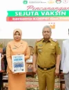 Sekda Kalbar Harisson mencanangkan Gerakan Sejuta Vaksin HPV pada Seminar Perempuan di Balai Petitih Kantor Gubernur Kalbar.