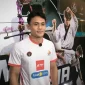 Veddriq Leonardo, atlet panjat tebing speed Indonesia asal Pontianak, membidik emas Asian Games 2026. (Foto: Kemenpora)