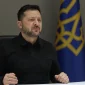 Presiden Ukraina Volodymyr Zelenskyy mendesak Amerika Serikat segera menyetujui pengiriman rudal pertahanan udara Patriot dan NASAMS untuk menghadapi serangan Rusia. (foto: x.com/ZelenskyyUa)