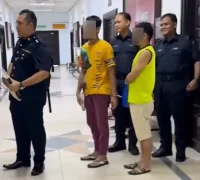 Pengadilan Sesyen Serian Sarawak terkait vonis 5 tahun penjara WNI pembawa kerambit.