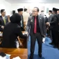 Bupati Kubu Raya Sujiwo usai menyampaikan laporan pertanggungjawaban APBD usai meraih opini WTP ke-12 dari BPK RI.