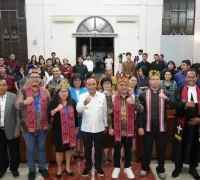 Wakil Gubernur Kalimantan Barat, Krisantus Kurniawan, memberikan pesan penting tentang persatuan dan keteguhan prinsip kepada pengurus baru GMKI serta BKS PGI-GMKI Cabang Pontianak dan Melawi. (instagram.com/adpim.provkalbar)