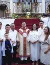 Wagub Kalbar Krisantus Kurniawan menyampaikan pesan persatuan saat Misa Paskah di Katedral Pontianak.