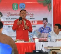 Wagub Kalbar Krisantus Kurniawan meninjau proyek pembangunan infrastruktur pendidikan sebagai langkah memperkuat kualitas SDM dan layanan sekolah di Kabupaten Landak. (instagram.com/adpim.provkalbar)