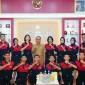 Wagub Kalbar Krisantus Kurniawan melepas kontingen SMAN 3 Singkawang untuk mewakili Kalbar di lomba tingkat nasional.