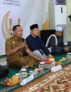 Wagub Kalbar, Krisantus Kurniawan saat menghadiri buka puasa bersama anak yatim dan penyandang disabilitas di Pontianak.