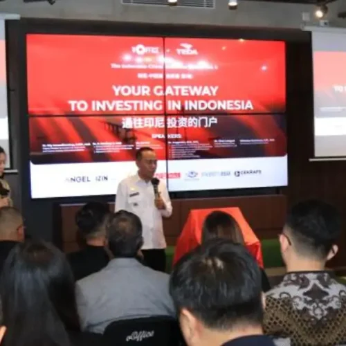 Wakil Gubernur Kalimantan Barat Krisantus Kurniawan mempromosikan potensi investasi Kalbar kepada investor Tiongkok di Jakarta. (instagram.com/adpim.provkalbar)