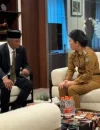 Wali Kota Tjhai Chui Mie saat audiensi dengan Menteri PU Dody Hanggodo membahas program infrastruktur Singkawang. (MC Singkawang)