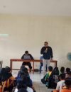 MPLS di SMP negeri 6 Singkawang disertai edukasi bahaya judol oleh diskominfo. (Sumber foto : mediacenter.singkawangkota.go.id)