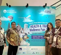 RS Normah Kuching hadir di pameran kesehatan Health and Travel Wellness Fair 2025 di Jakarta.