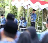 Wali Kota Pontianak Edi Rusdi Kamtono saat Apel Hari Kesaktian Pancasila 2025 Wali Kota Pontianak Edi Rusdi Kamtono saat Apel Hari Kesaktian Pancasila 2025