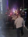 WhatsApp Image 2025-10-06 at 11.11.21 Petugas kepolisian melakukan olah TKP kecelakaan maut di Jalan Raya Transkalimantan, Kubu Raya, yang menewaskan pengendara motor asal Samarinda.