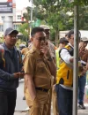 WhatsApp Image 2025-10-21 at 11.31.38 Wali Kota Pontianak Edi Rusdi Kamtono saat meninjau lokasi penataan trotoar.