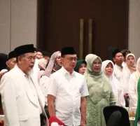 WhatsApp Image 2025-10-26 at 11.00.26 Wali Kota Pontianak Edi Rusdi Kamtono saat menghadiri Maulid Nabi Muhammad SAW yang digelar oleh KAHMI.