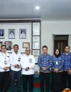 Pertemuan jajaran BPKP Provinsi Kalbar dengan Wali Kota Pontianak Edi Rusdi Kamtono terkait Rencana Aksi Kolaboratif Peningkatan Indeks Efektivitas Pengendalian Korupsi (IEPK) 2025.