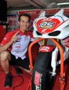 pembalap Yossie Legi Sadewo asal Kalimantan Barat bersiap di Sirkuit Mandalika bersama Astra Racing Team Indonesia