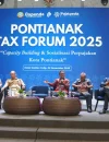 Pontianak Tax Forum 2025 menjadi ajang diskusi soal perpajakan daerah.