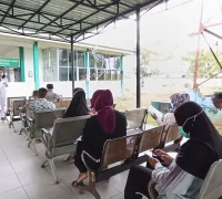 Nutrisionis RSUD SSMA memberikan edukasi pentingnya nutrisi adekuat bagi pasien TBC