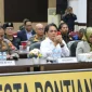 Wakil Wali Kota Pontianak Bahasan saat menghadiri rapat koordinasi lintas sektoral yang digelar Polresta Pontianak.