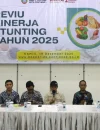Wakil Wali Kota Pontianak Bahasan membuka Reviu Kinerja Stunting Tahun 2025.