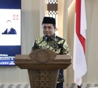 Wakil Wali Kota Pontianak Bahasan membuka Musorkot KONI Kota Pontianak 2025.