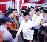 Wali Kota Pontianak Edi Rusdi Kantono menghadiri doa bersama lintas agama dalam menyambut Tahun Baru 2026.