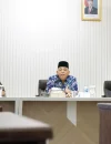 Sekretaris Daerah Kota Pontianak Amirullah membuka kegiatan Capacity Building Penyusunan Laporan Implementasi Kegiatan Pengendalian Inflasi 2025.