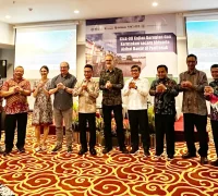 Wali Kota Pontianak Edi Rusdi Kamtono membuka kick-off meeting kajian risiko banjir berbasis data dan aktuaria di Kota Pontianak.