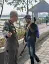 Satpol PP Kota Pontianak menggelar kegiatan penertiban gepeng yang berada di kawasan waterfront, sekaligus mengimbau warga untuk waspada terhadap aksi jambret dan copet di kawasan tersebut.