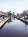 Jalan Sungai Raya Dalam mulai dilakukan uji coba penerapan jalan satu arah antara Kota Pontianak dan Kabupaten Kubu Raya.