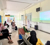 Edukasi perkembangan bahasa dan bicara pada anak oleh terapis wicara RSUD SSMA Pontianak