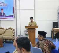 Wakil Wali Kota Pontianak Bahasan membuka diskusi FKUB Kota Pontianak