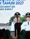 Wali Kota Pontianak Edi Rusdi Kamtono membuka Musrenbang RKPD Tingkat Kecamatan Pontianak Barat 2027.